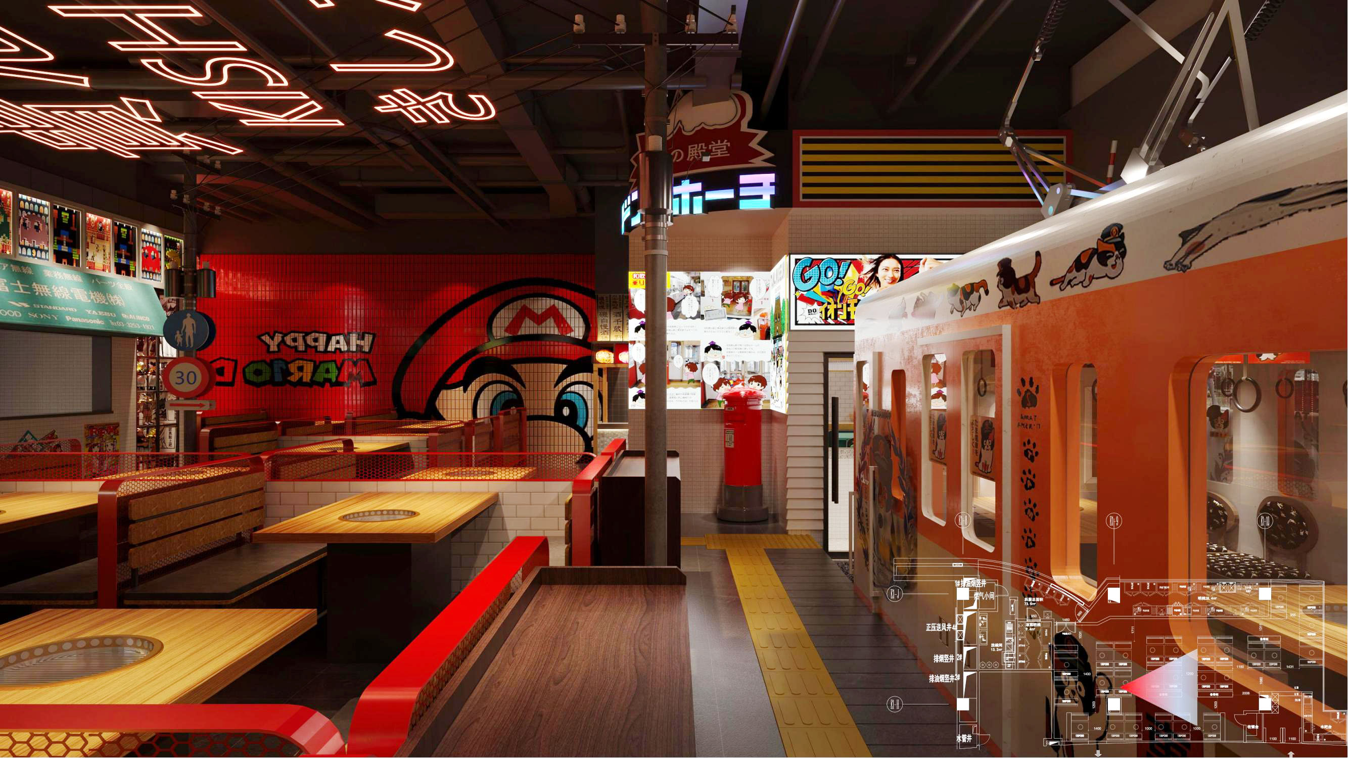 肉問屋五彩城店效果圖2021.9_13
